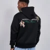Black Angelo Product Of Mercier Zip Hoodie