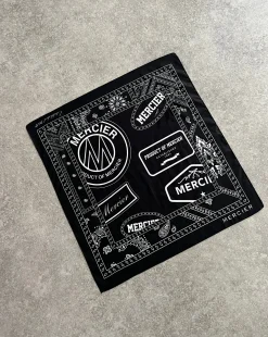 Black Badge Paisley Bandana