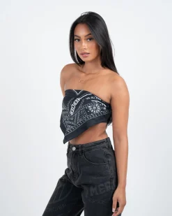 Black Badge Paisley Bandana
