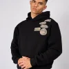 Black Camo OG Badge Relaxed Hoodie
