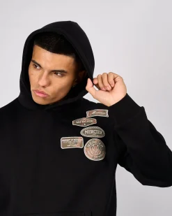 Black Camo OG Badge Relaxed Hoodie