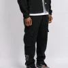 Black Daulton Distressed Pants