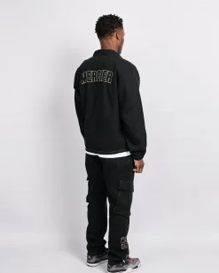 Black Daulton Distressed Pants