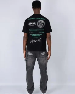 Black Green Caruso Relaxed Tshirt