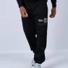 Black Grey Caruso Joggers