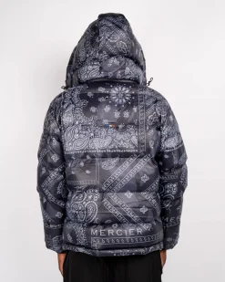 Black Grey Paisley Mercier Jacket