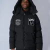Black Mercier Academy Puffer Jacket
