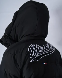 Black Mercier Academy Puffer Jacket