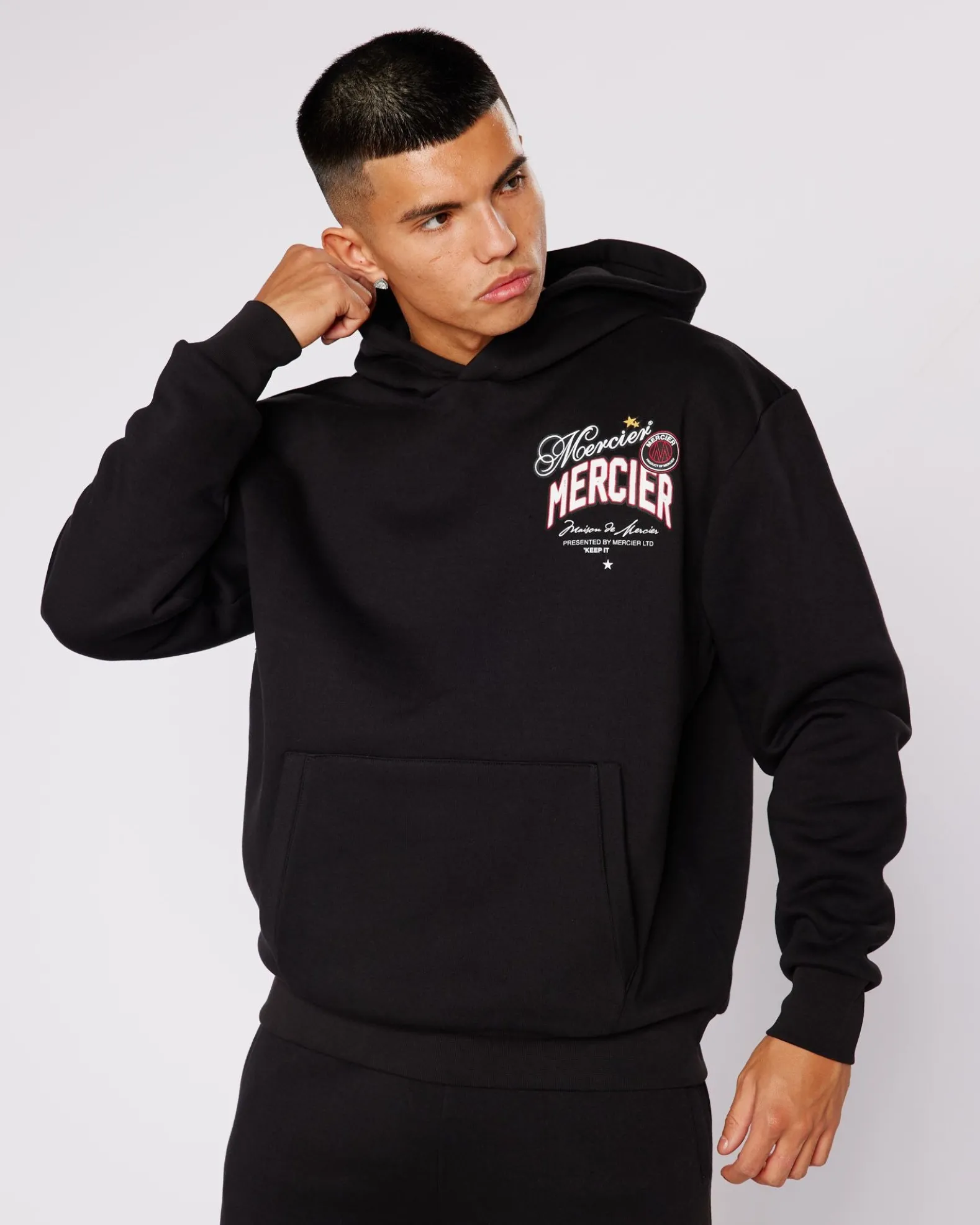 Black Mercier Guerrilla Hoodie
