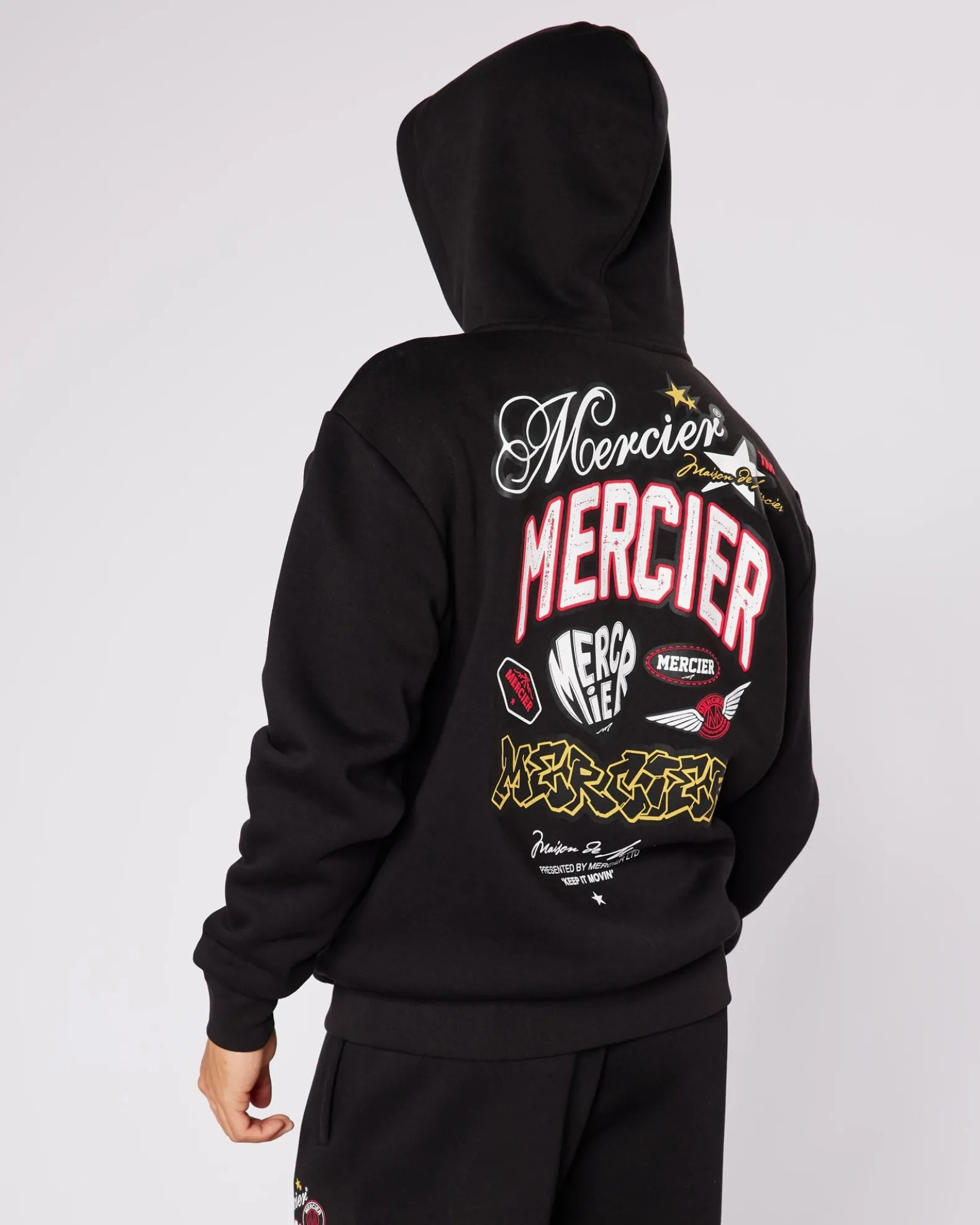 Black Mercier Guerrilla Hoodie