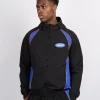 Black Mercier Maison Racer Track Top