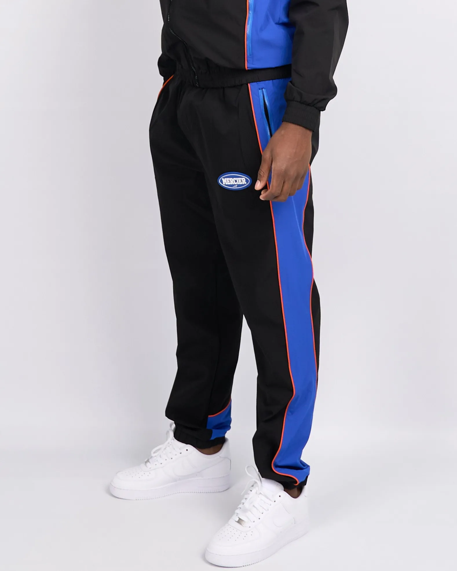 Black Mercier Maison Racer Track Pants