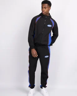 Black Mercier Maison Racer Track Top