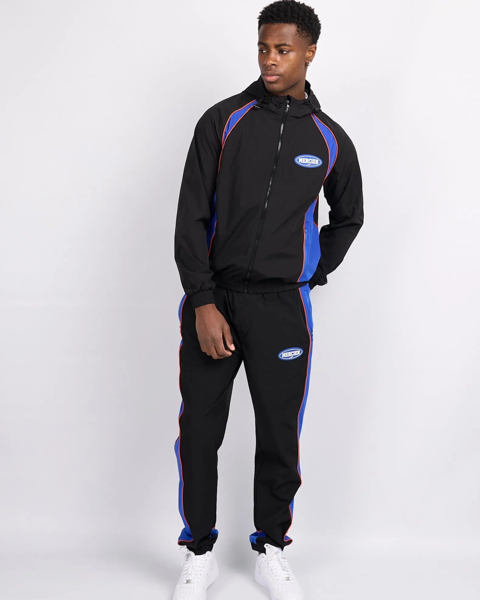 Black Mercier Maison Racer Track Pants