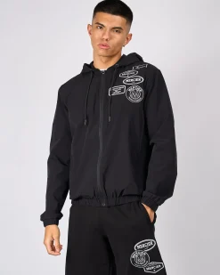 Black Mercier Mono Windbreaker