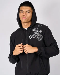 Black Mercier Mono Windbreaker