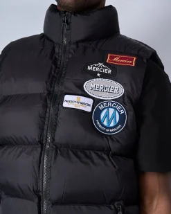 Black Mercier OG Badge Gilet