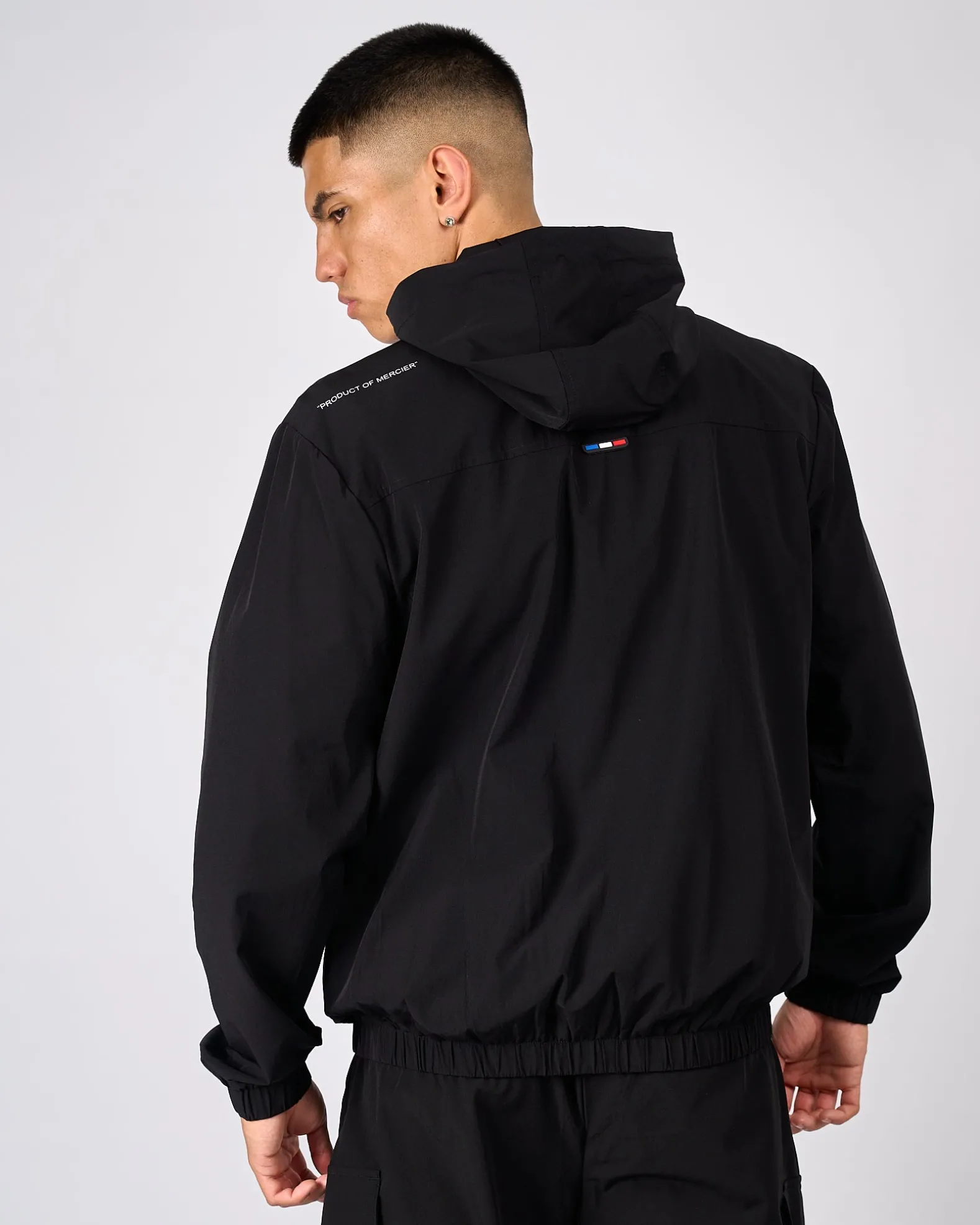 Black Mercier OG Badge Windbreaker