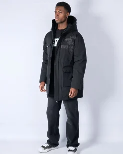 Black Mercier Parka Coat (SOLD OUT)