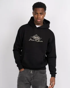 Black Mercier Round Up Hoodie
