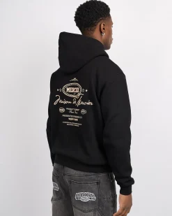 Black Mercier Round Up Hoodie