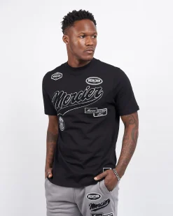 Black Mercier Teams Badge Tshirt