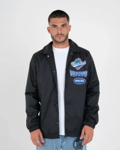 Black Mercier World Coach Jacket