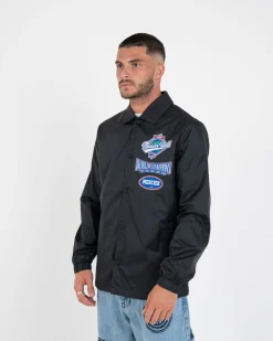 Black Mercier World Coach Jacket