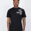 Black Mono Badge Mercier Tshirt