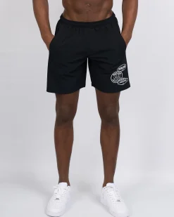 Black Mono Mercier Swim Shorts