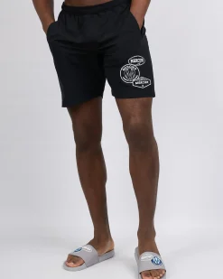 Black Mono Mercier Swim Shorts