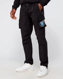 Black Monochrome V2 Badge Cargos