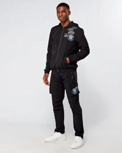 Black Monochrome V2 Badge Cargos