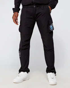 Black Monochrome V2 Badge Cargos