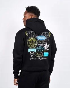 Black Multi Tour Hoodie