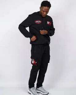 Black Red Empire Windbreaker