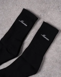 Black Signature Mercier 2pack Socks