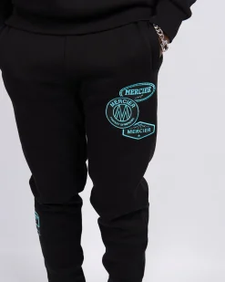 Black Tiffany OG Badge Joggers