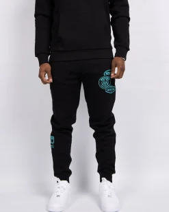 Black Tiffany OG Badge Joggers