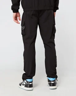 Black Tonal Badge Cargos