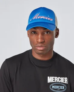 Blue Grey Signature Foam Trucker