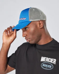 Blue Grey Signature Foam Trucker