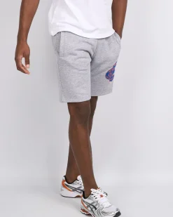 Grey Marl Contrast OG Badge Shorts
