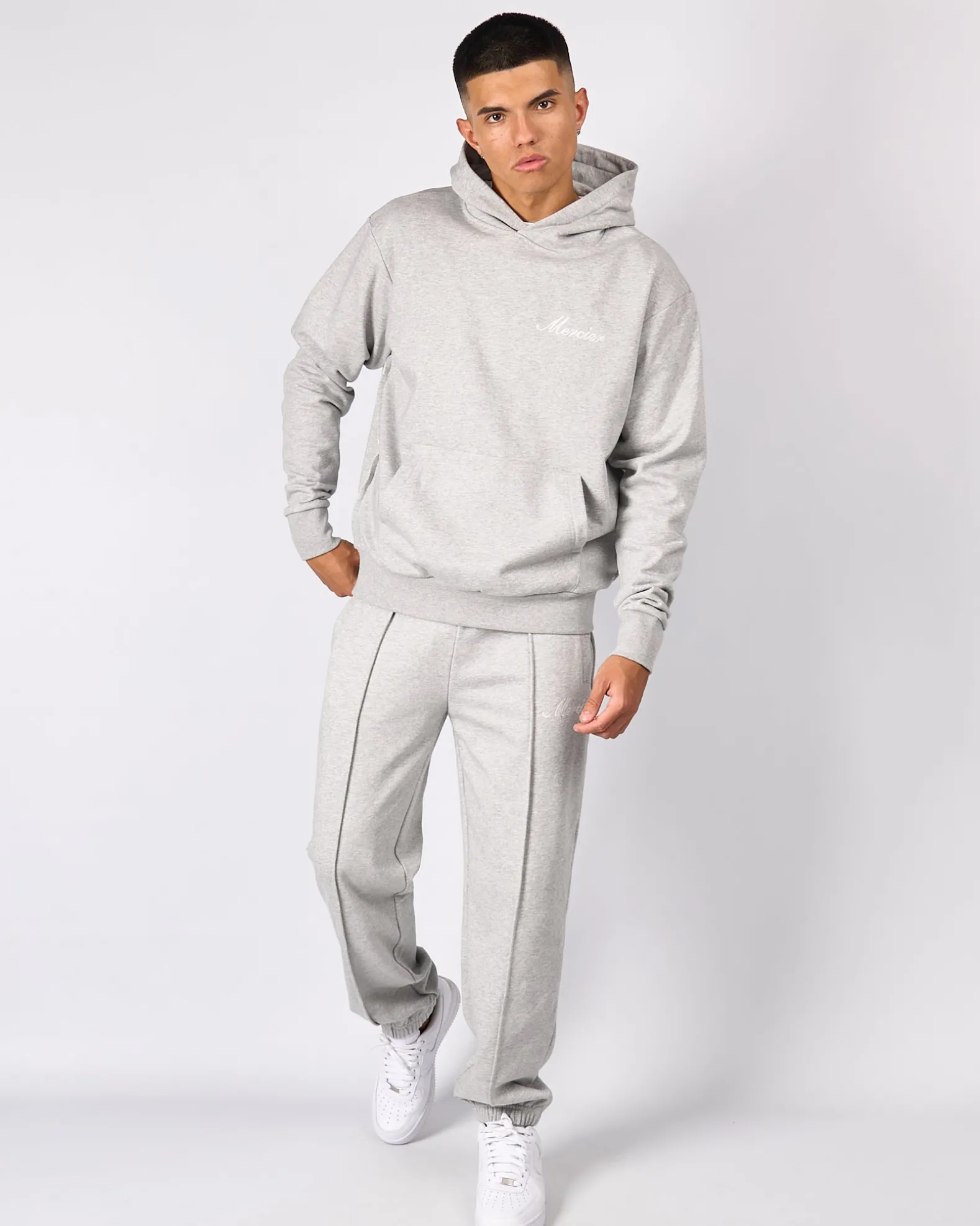 Grey Marl Mercier Authenticity Jogger