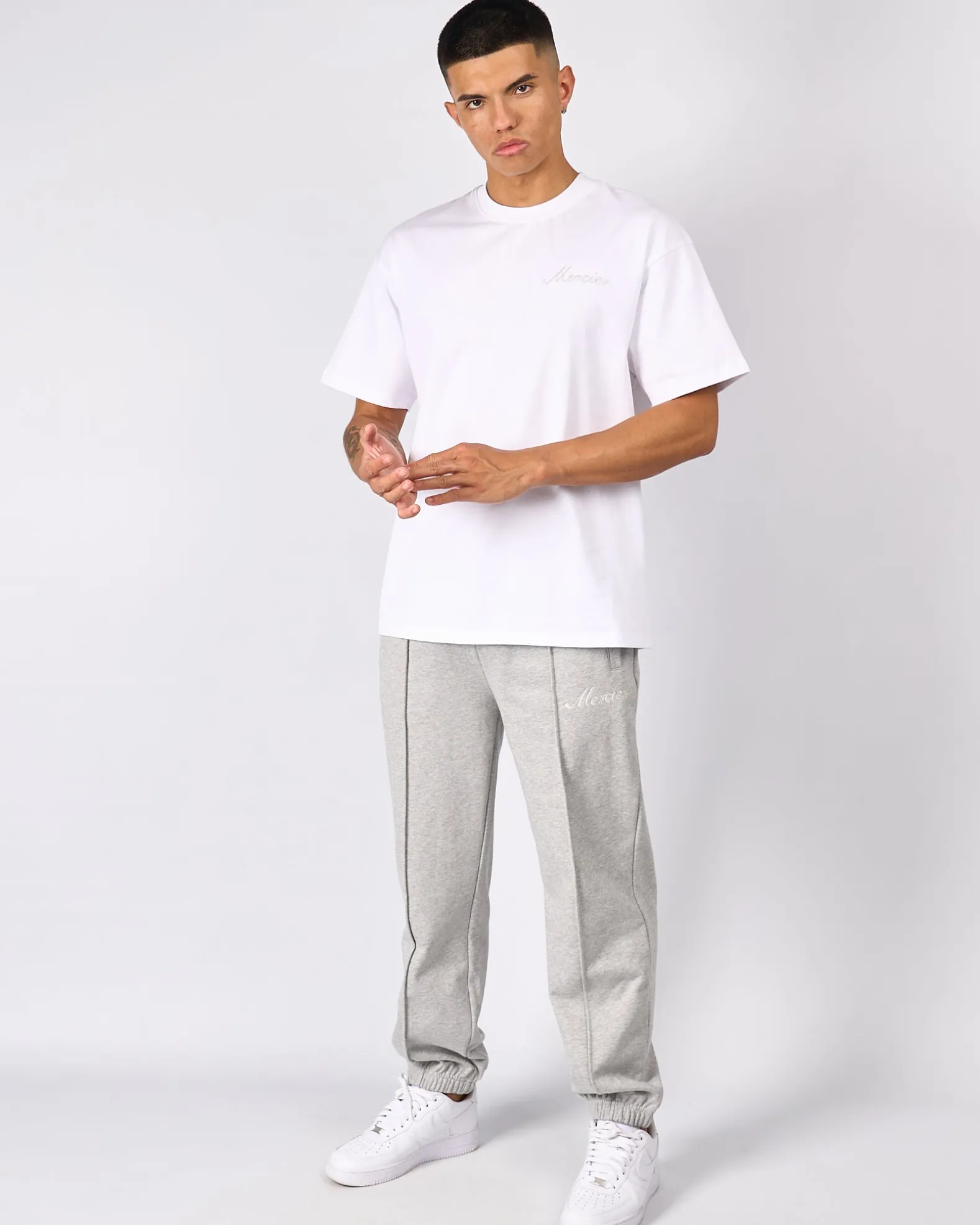 Grey Marl Mercier Authenticity Jogger