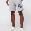 Grey Marl OG Mercier Badge Shorts