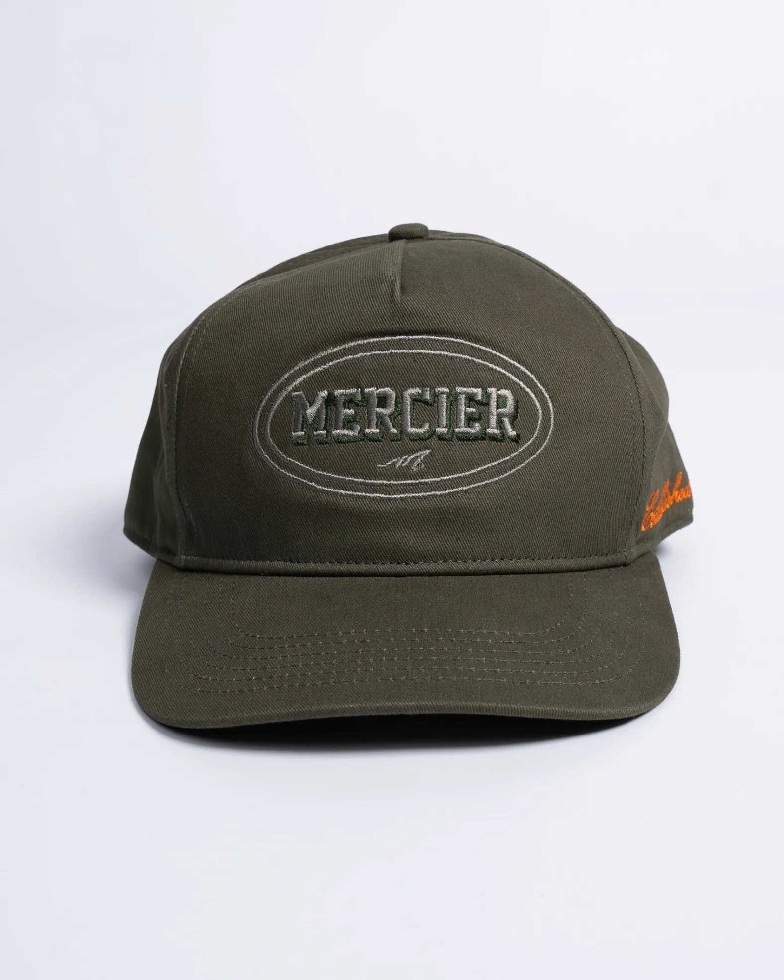 Khaki Unstructured Maison Cap