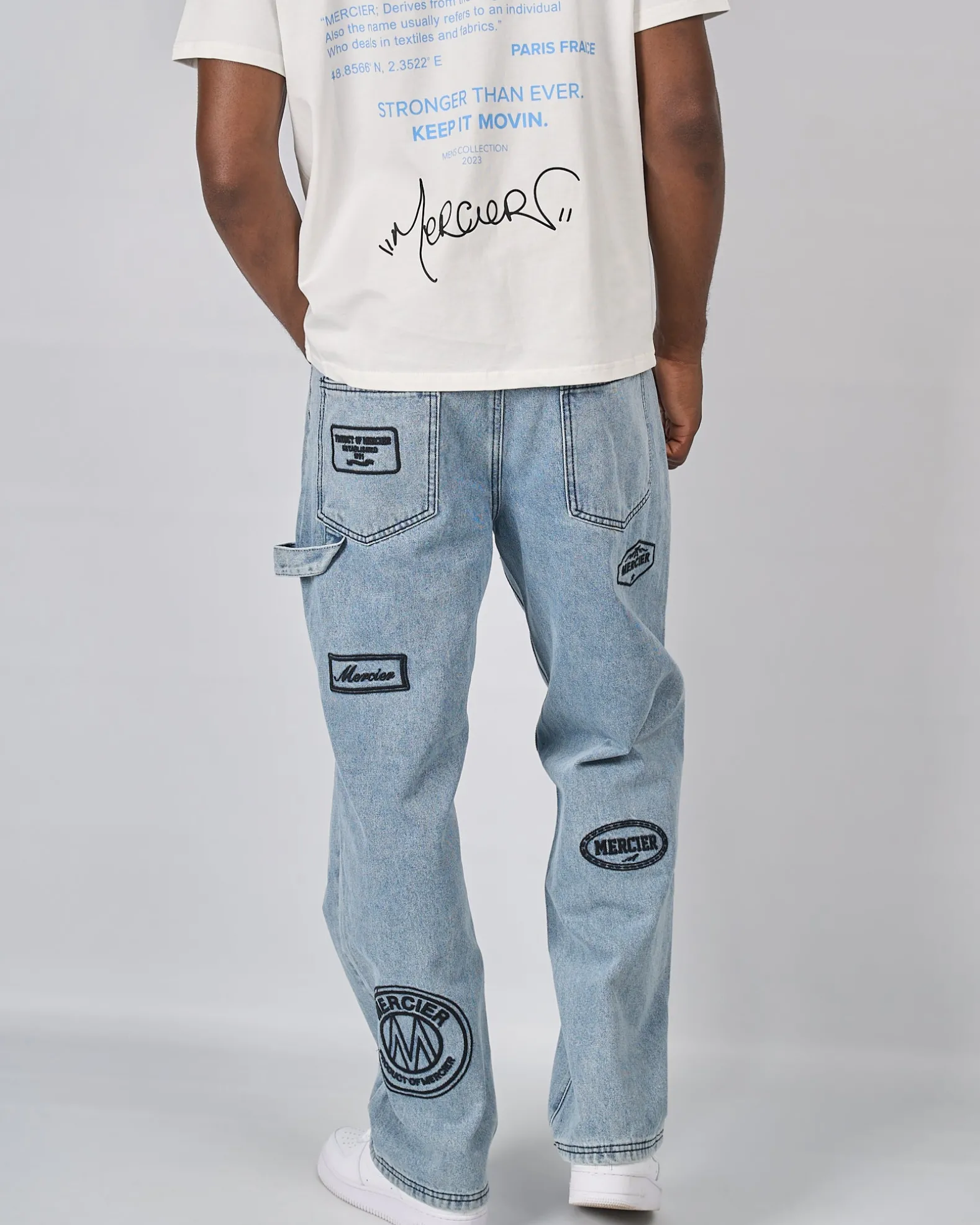Mercier Big Thread Mercier Badge Jeans