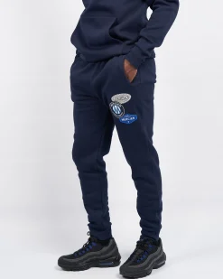 Navy Mercier OG badge joggers