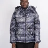Navy Off White Paisley Mercier Jacket